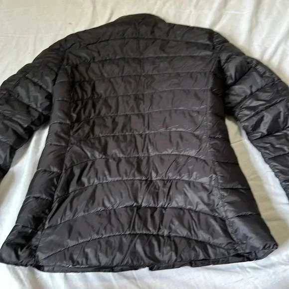 Gap Black Puffer Coat lightweight Small - Picture 5 of 6